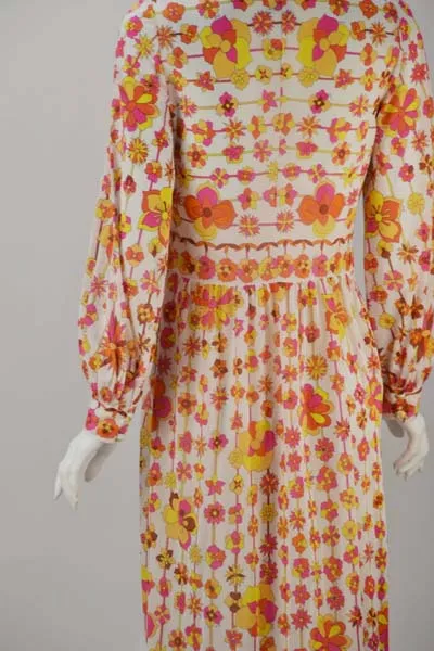 1960s Emilio Pucci for Formfit Rodgers Lounge Dress