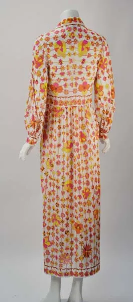 1960s Emilio Pucci for Formfit Rodgers Lounge Dress