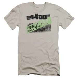 4400 Abducted Premium Bella Canvas Slim Fit Mens T Shirt Silver