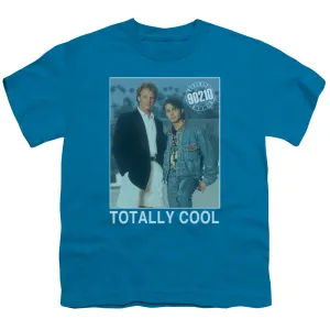 90210 Totally Cool Kids Youth T Shirt Turquoise