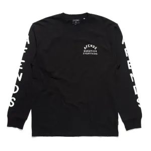 Afends Mens Questions - Long Sleeve Tee