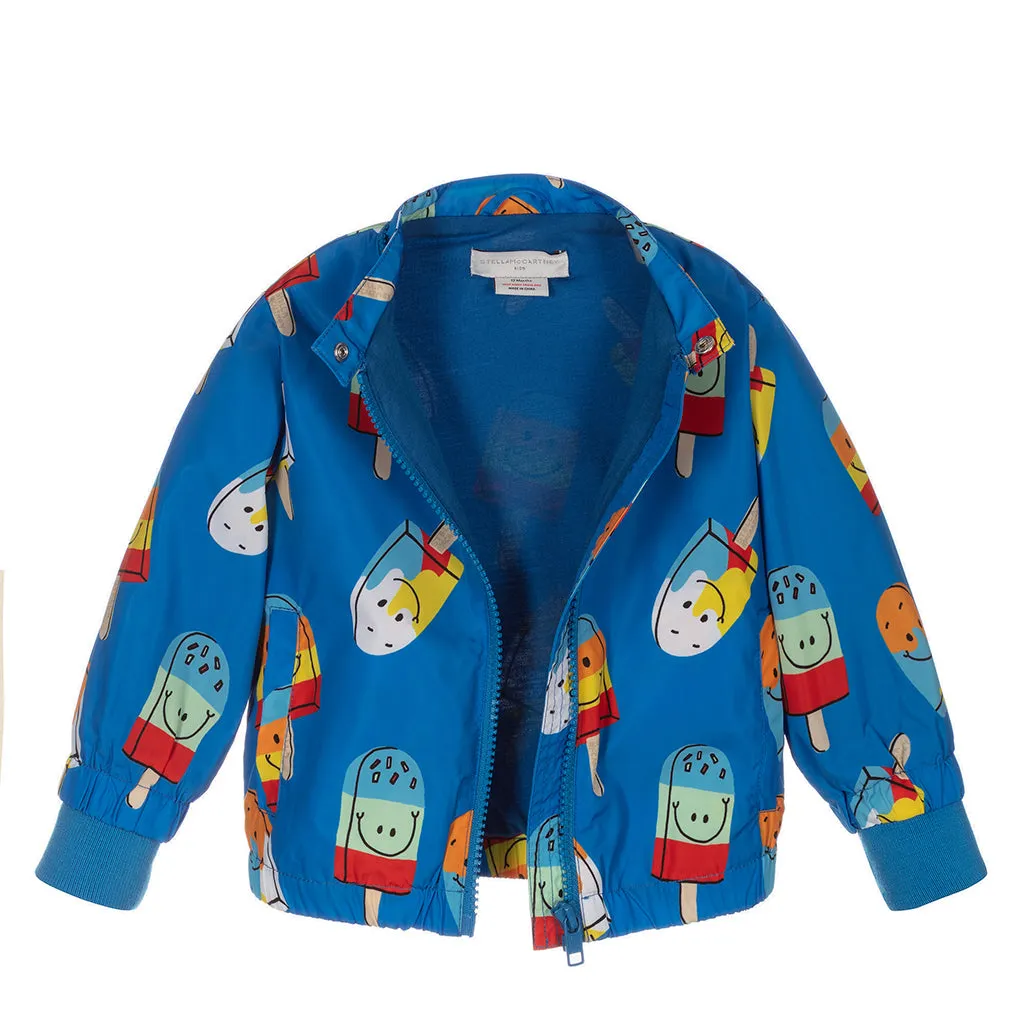 Blue Ice Lolly Raincoat