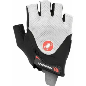 Castelli Arenberg Gel 2 Fingerless Cycling Gloves - White