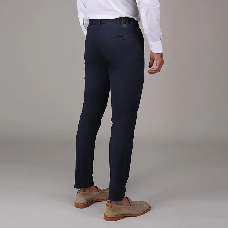 CEO Chino Classic Pocket Cotton Stretch Pants Navy