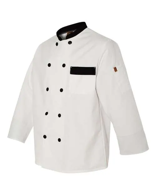 Chef Designs Garnish Chef Coat KT74