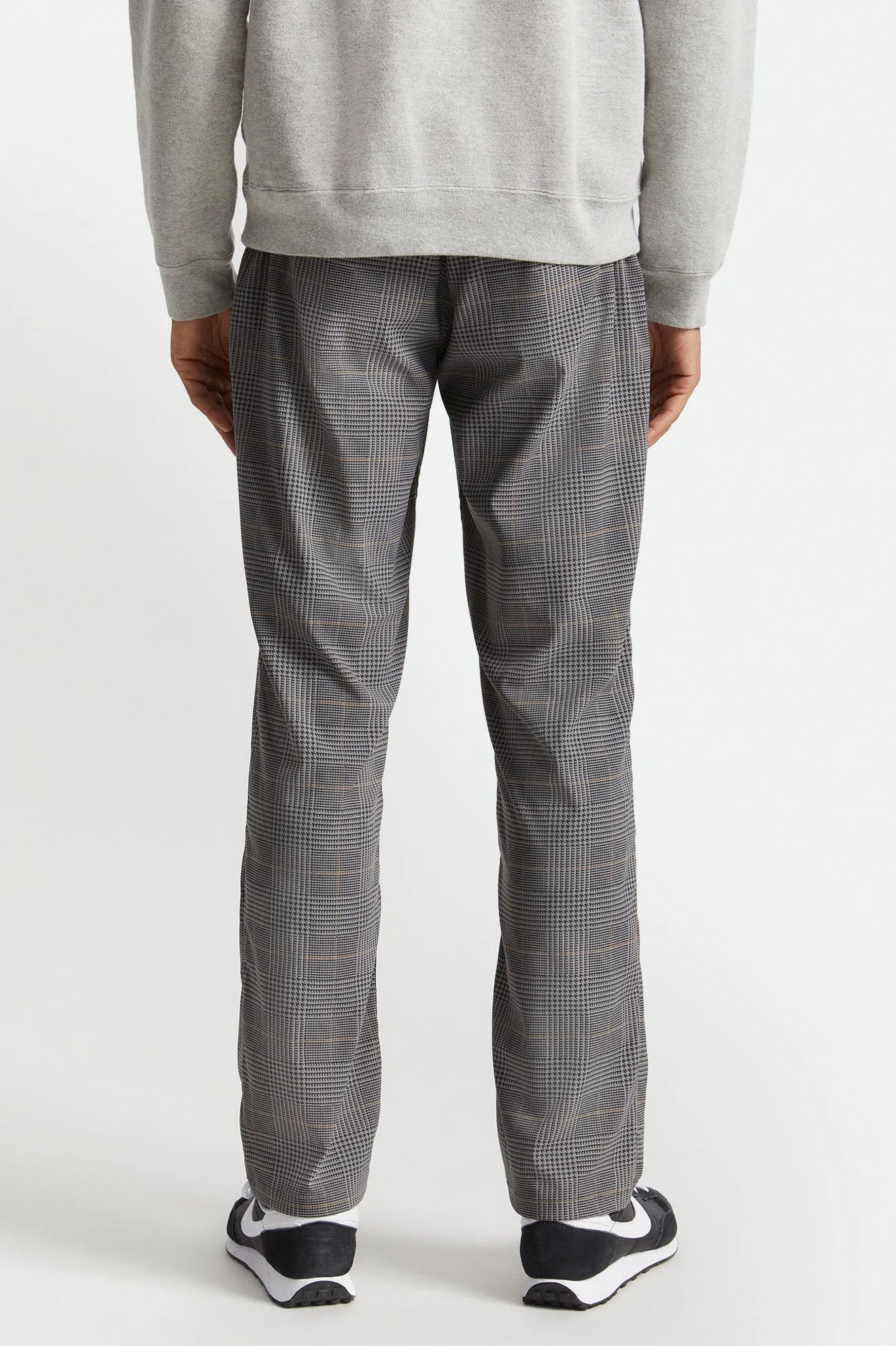 Choice Chino Pant - Grey/Black Plaid