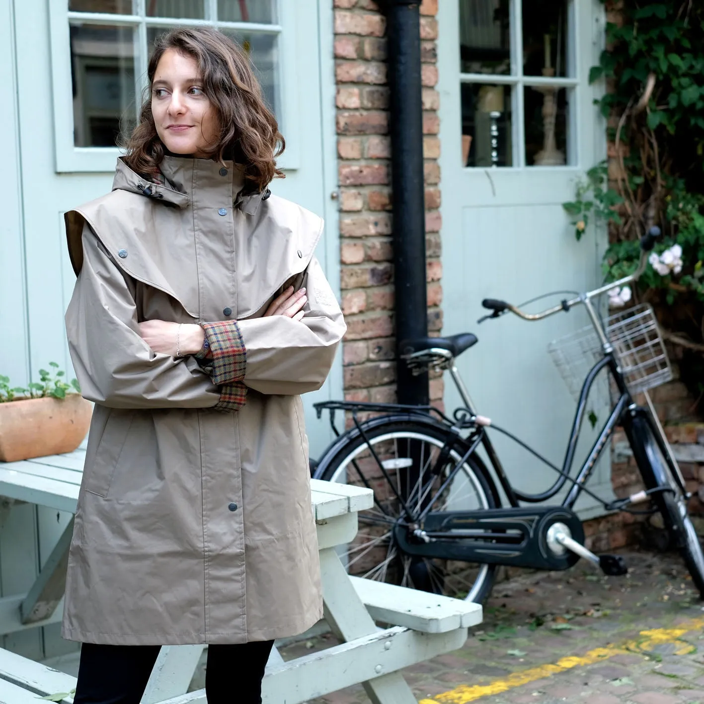 Classic Cotswold Raincoat in Beige