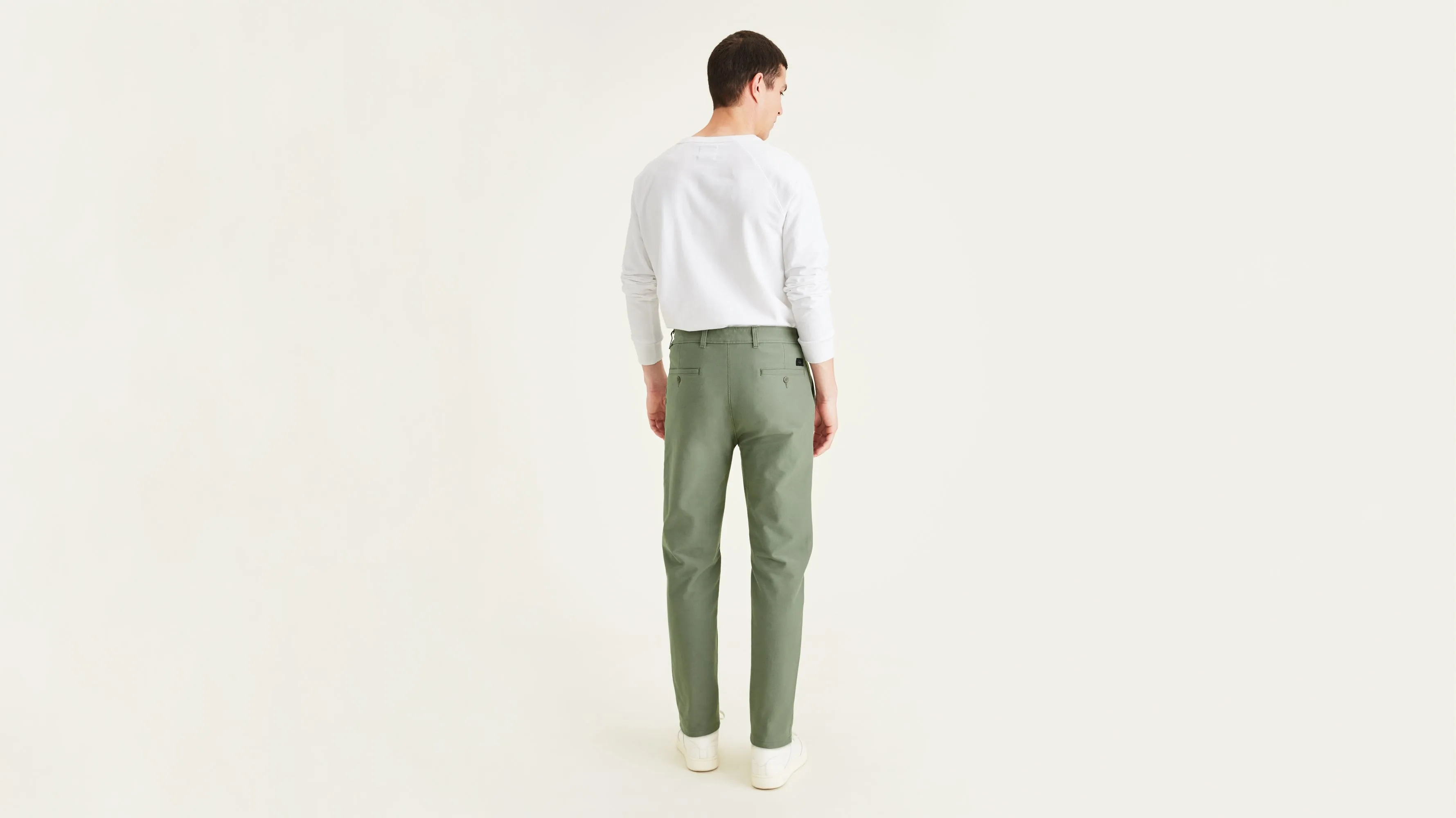 Comfort Knit Chinos, Straight Fit