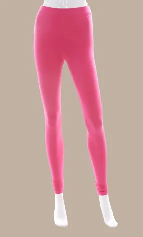 Dark Pink Leggings