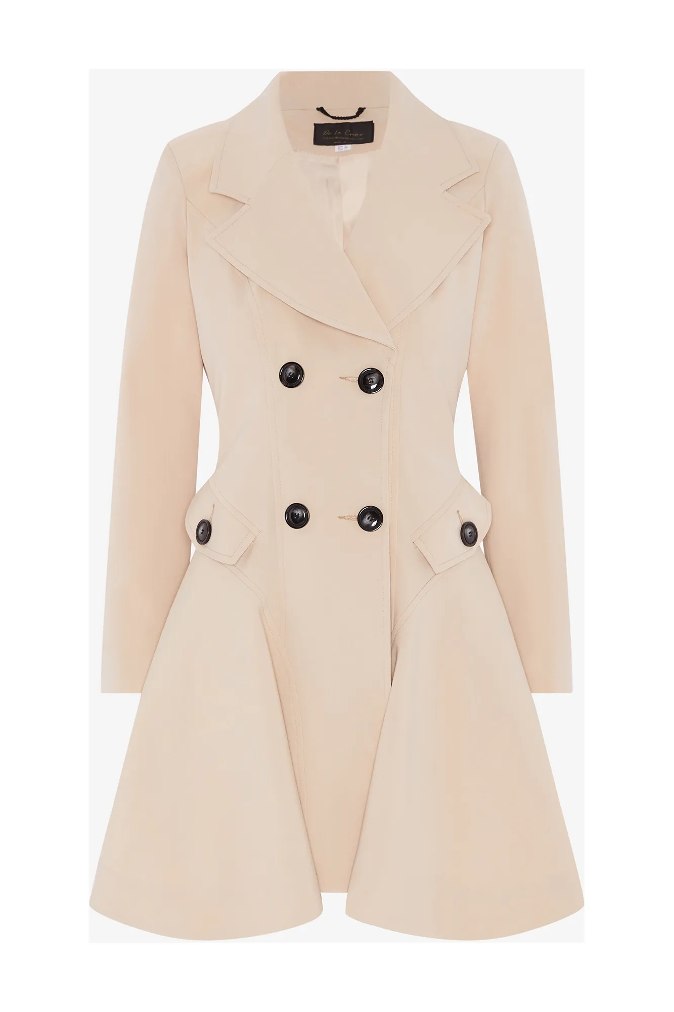 De La Creme Fashions Spring Summer Fit And Flare Skater Coat