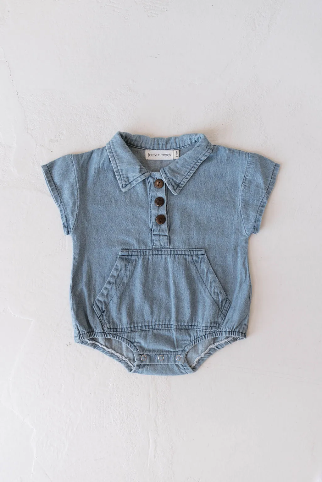 Denim Romper | Jean