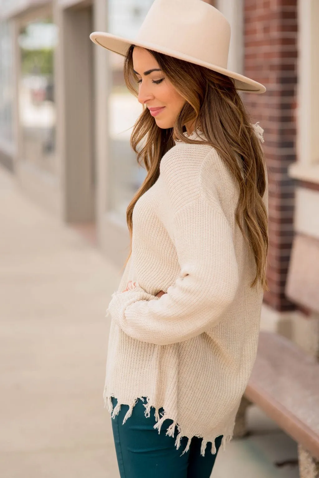 Distressed Sweater