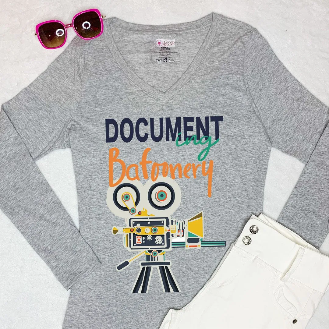 Documenting Bafoonery Long-Sleeve T-Shirt