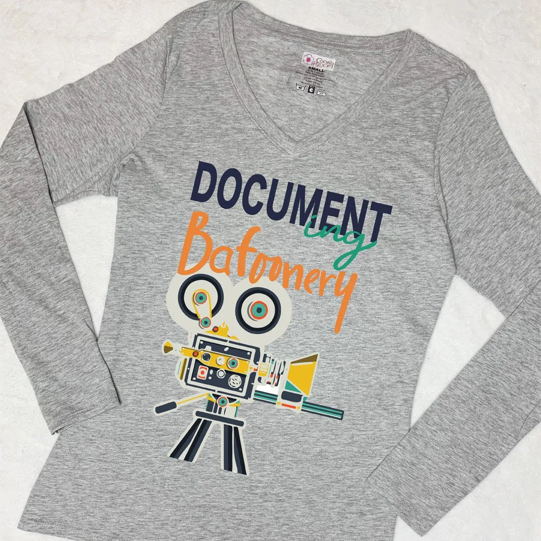 Documenting Bafoonery Long-Sleeve T-Shirt