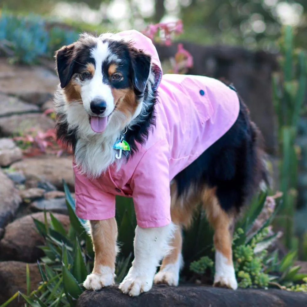 Dog Raincoat - Pink