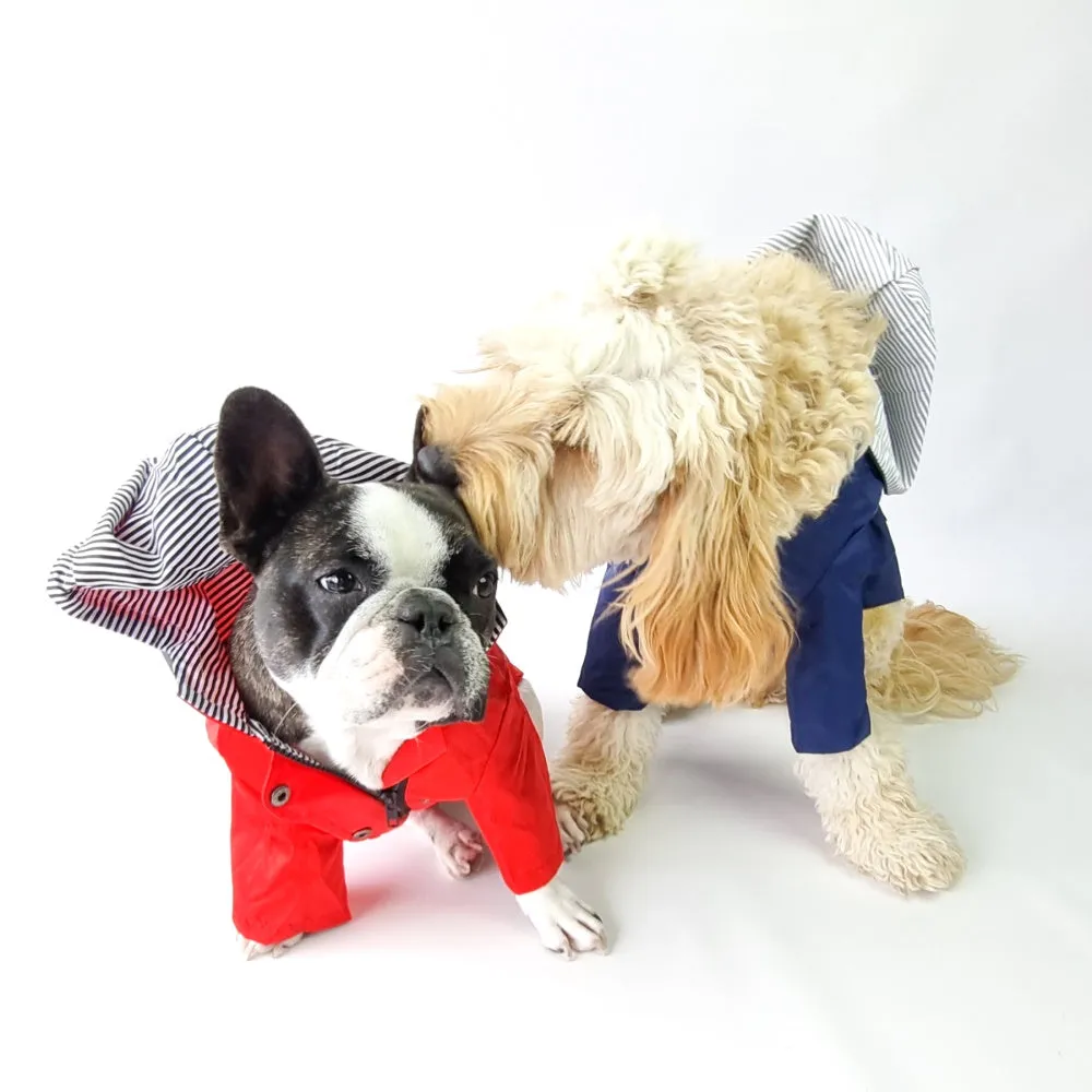 Dog Raincoat - Red