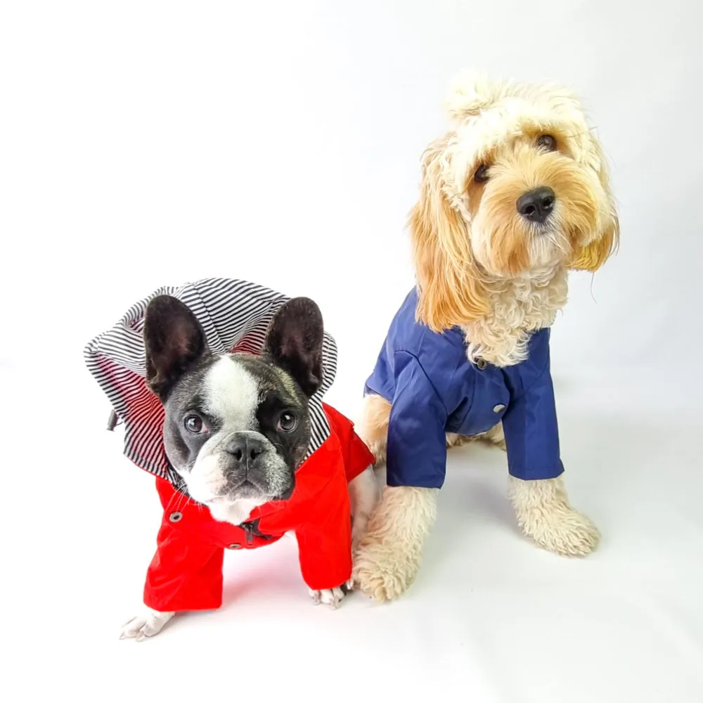 Dog Raincoat - Red