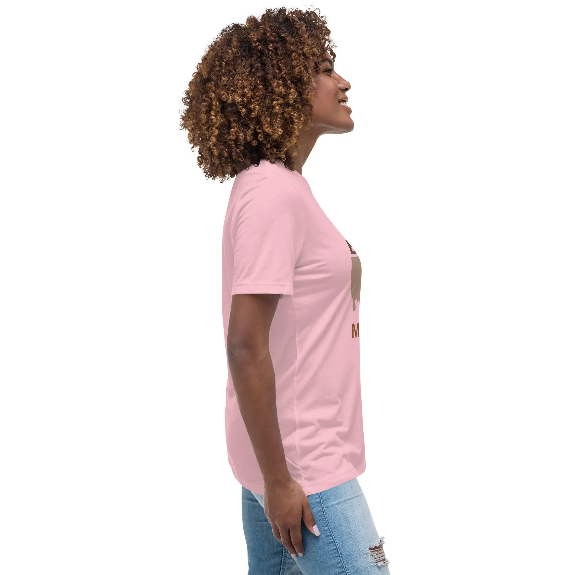 Educated Motivated Elevated Melanated Drip Women's Short Sleeve T-Shirt