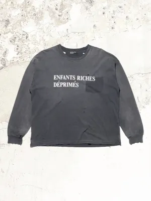 ENFANTS RICHES DÉPRIMÉS CLASSIC LOGO Long sleeve T-SHIRT