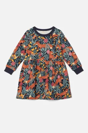 Foxy Garden Kids Dress