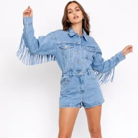 Fringe with Benefits Romper