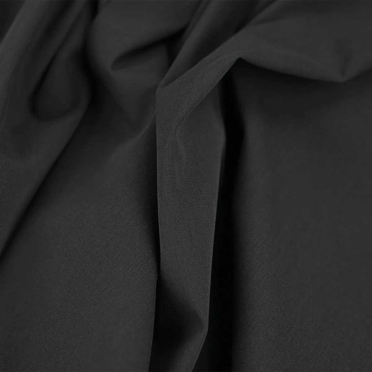 Graphite Grey Light Twill Fabric 97527