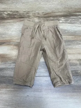 H&M Lined Corduroy Pants Beige sz 6m