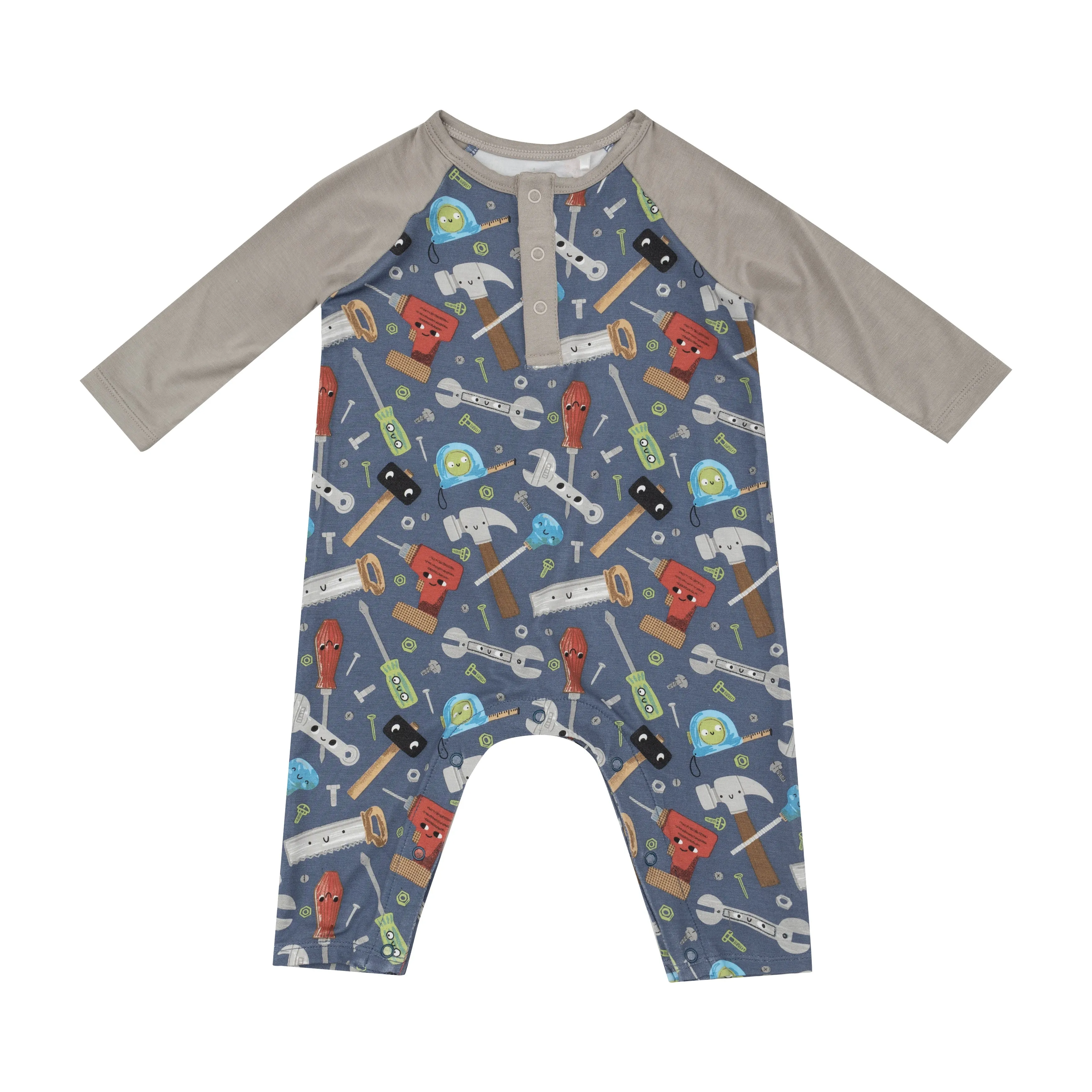 Happy Toolbox- L/S Romper