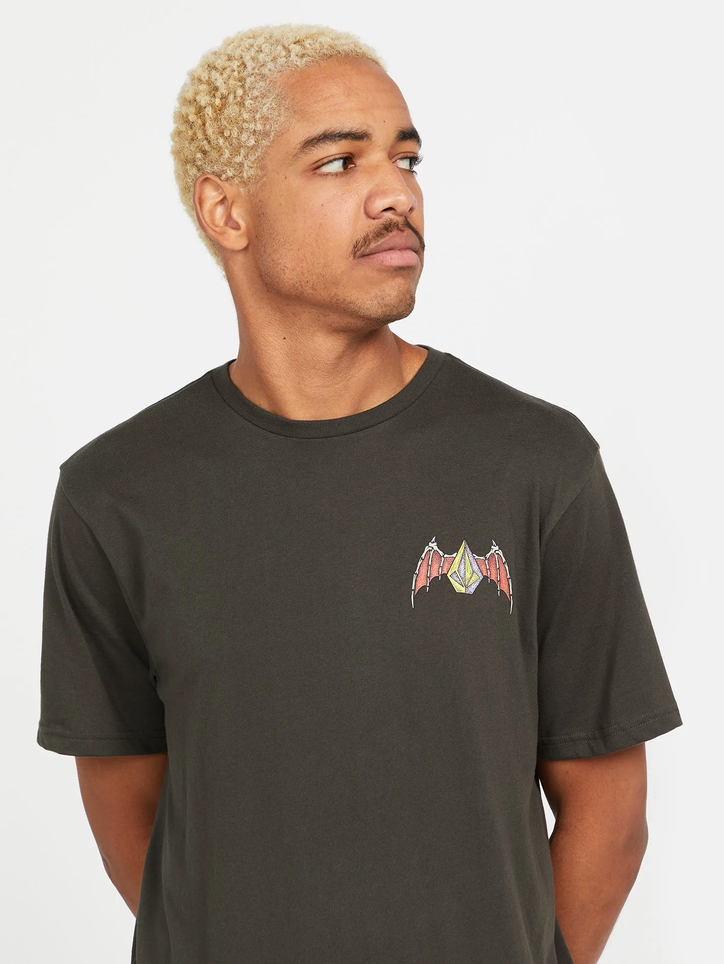 Hessian Short Sleeve Tee - Washed Black