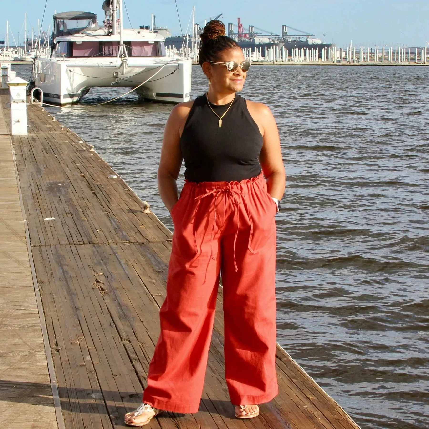 High Waist Pants - Sewing Pattern | Wardrobe By Me