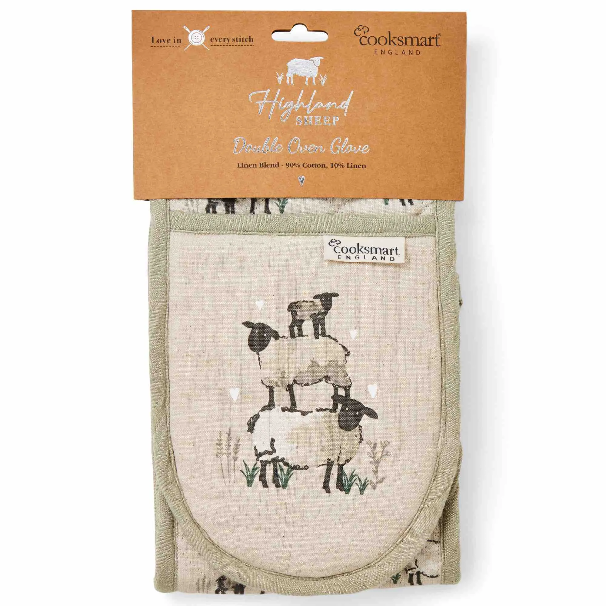 Highland Sheep Double Oven Glove