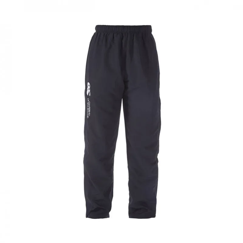 Junior Open Hem Stadium Pants - Black