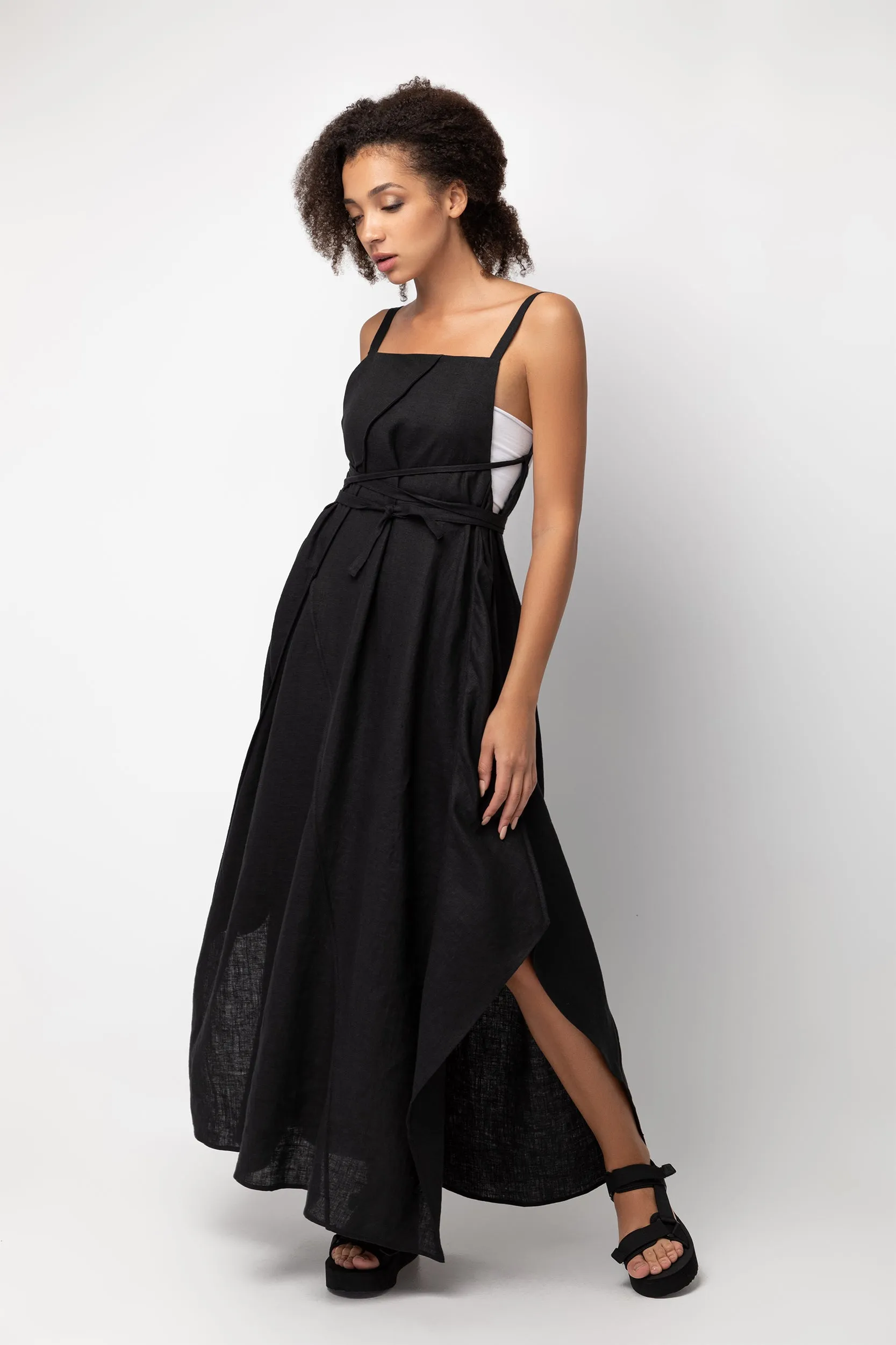 Kaze Dress Black