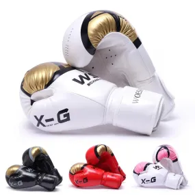 Kick Boxing Gloves for Men / Women PU Karate Muay Thai Free Fight Training