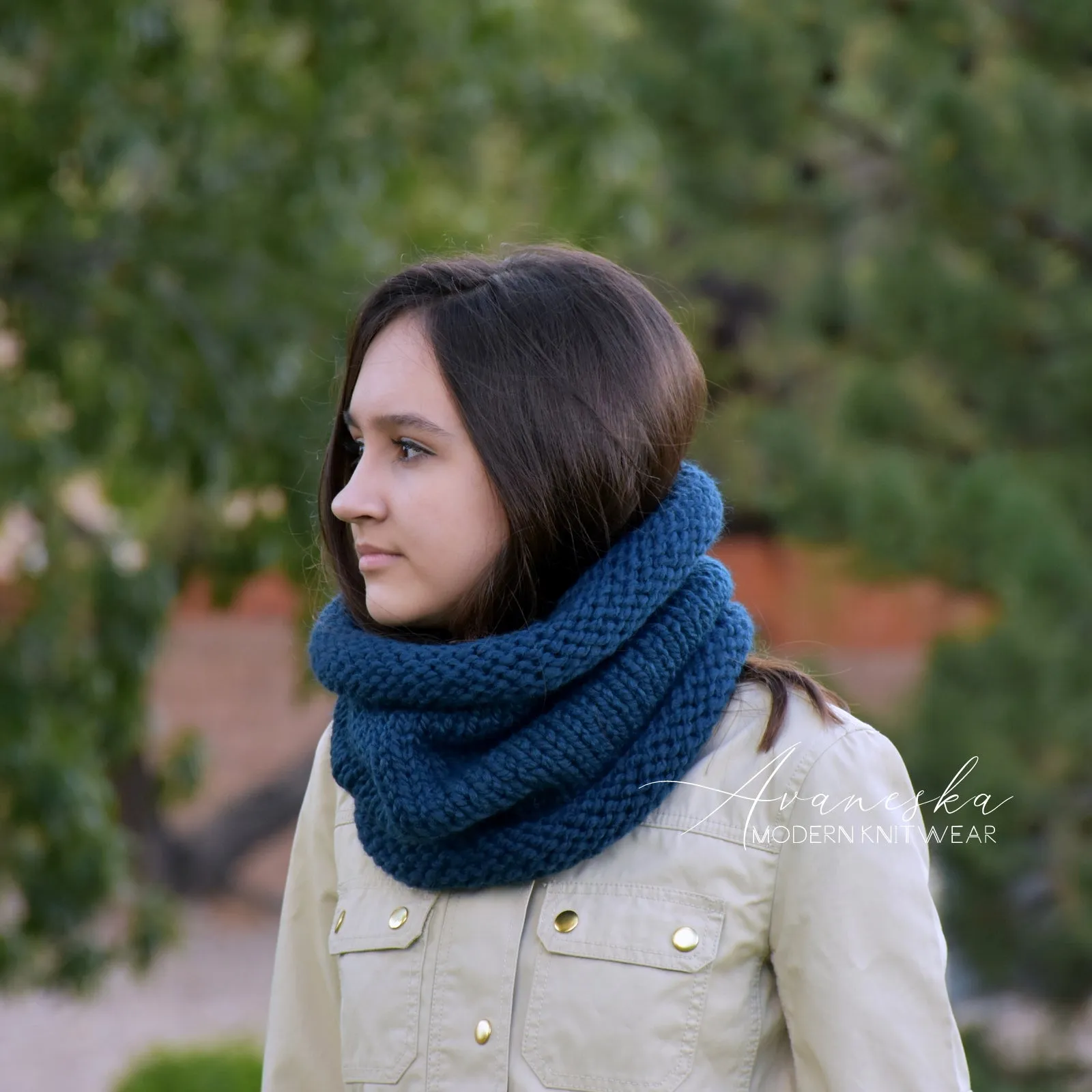 Knit Chunky Scarf | THE SIDNEY