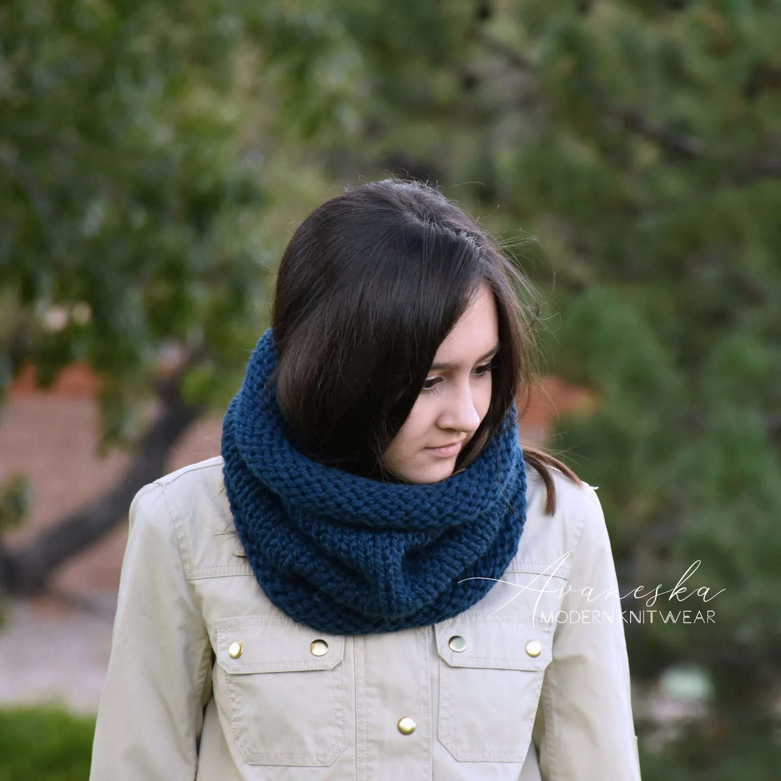 Knit Chunky Scarf | THE SIDNEY