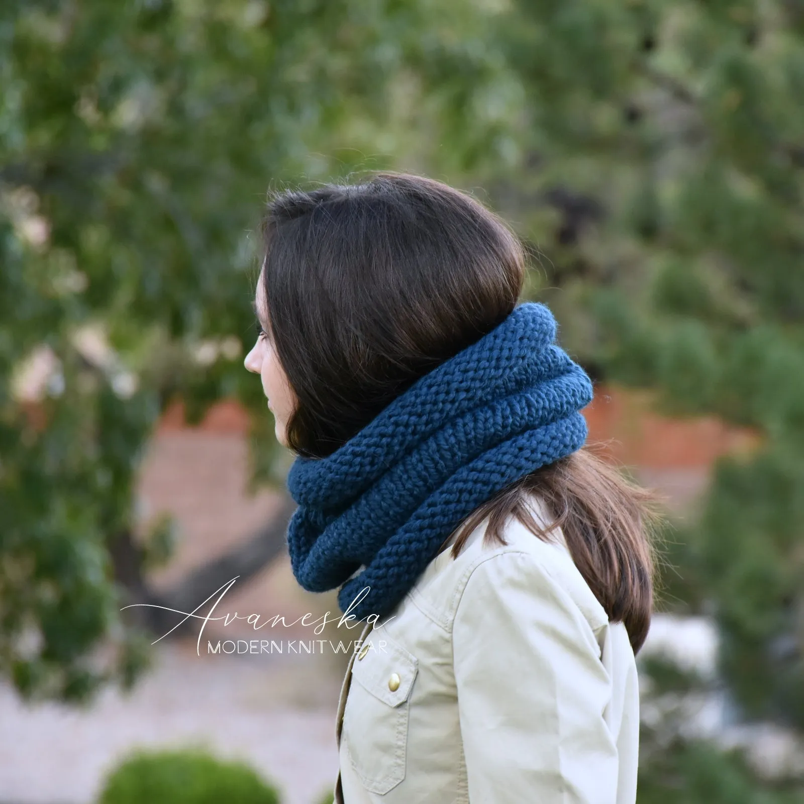 Knit Chunky Scarf | THE SIDNEY