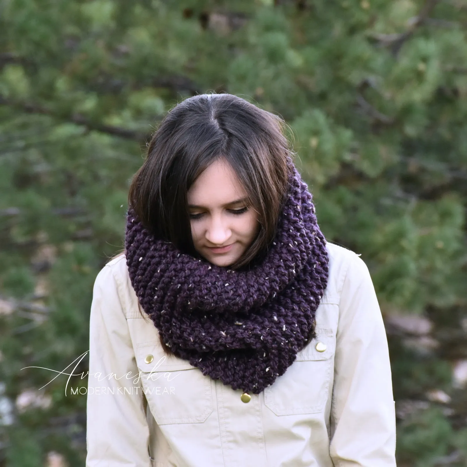 Knit Chunky Scarf | THE TALLIN