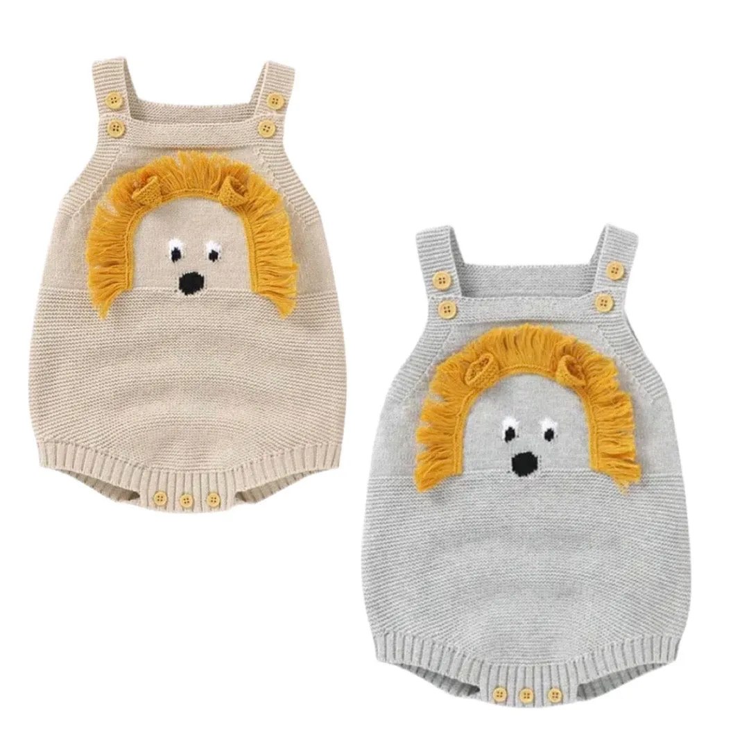 Knitted Bodysuit Children | Baby Sleeveless Overalls | Bodysuits One Pieces - Baby