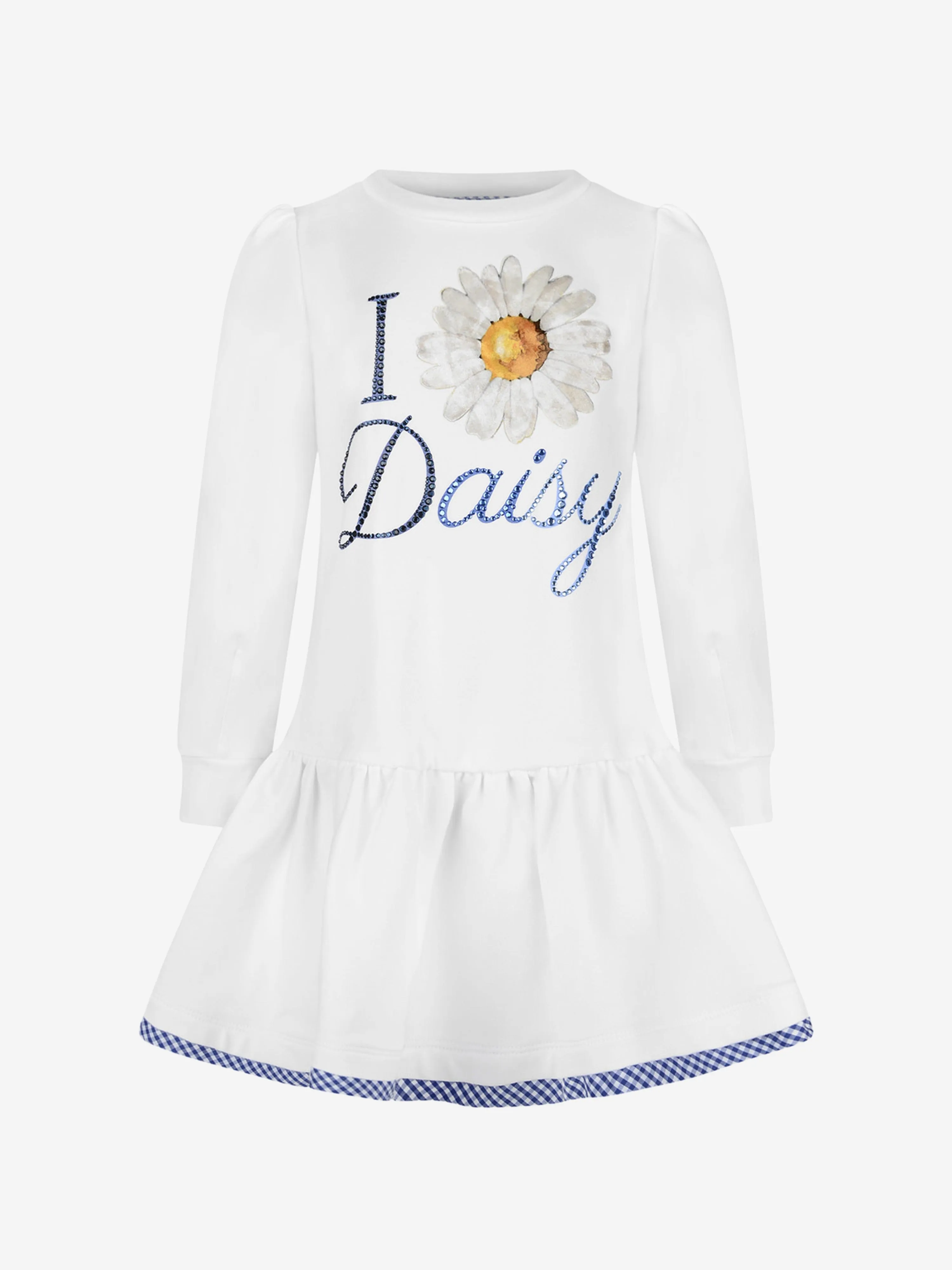 Monnalisa Girls Daisy Sweater Dress