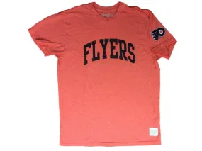 Philadelphia Flyers Retro Brand Orange Soft Vintage Short Sleeve T-Shirt