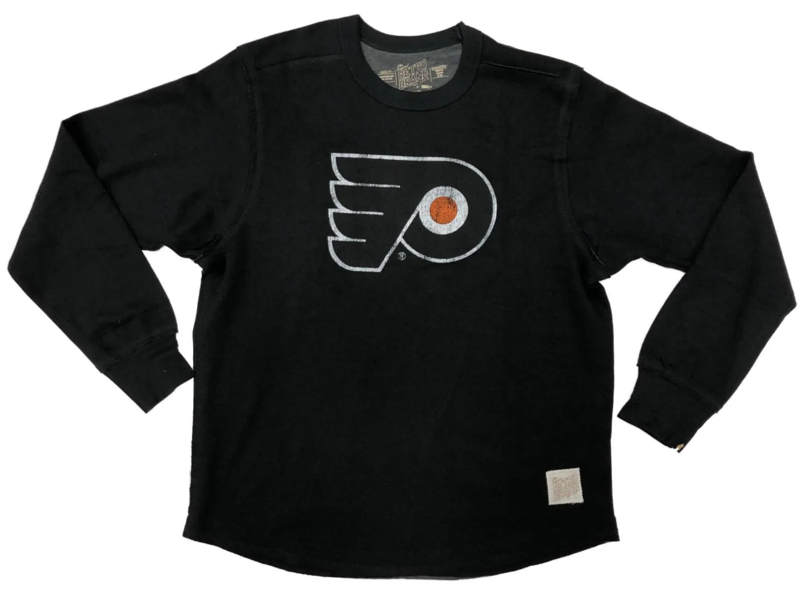 Philadelphia Flyers Retro Brand WOMEN Oversized Long Sleeve Boyfriend Sweater