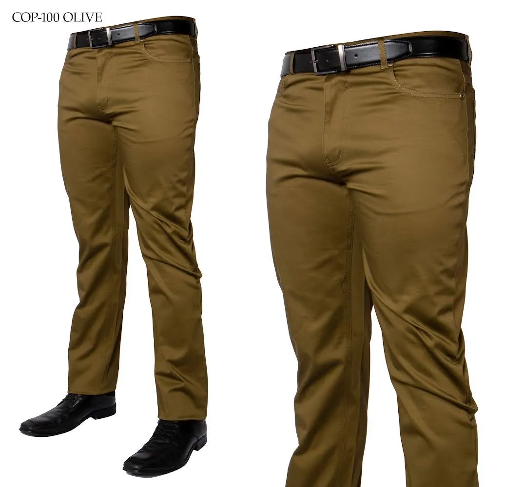 Prestige original olive Jeans for men classic fit stretch material