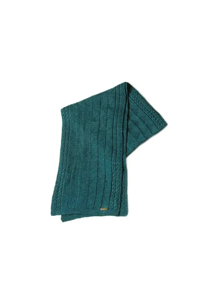 Rogelio Unisex Scarf Bison, Merino & Silk