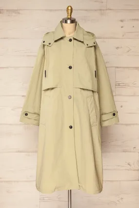 Saint-Sebastien | Oversized Button-Up Raincoat