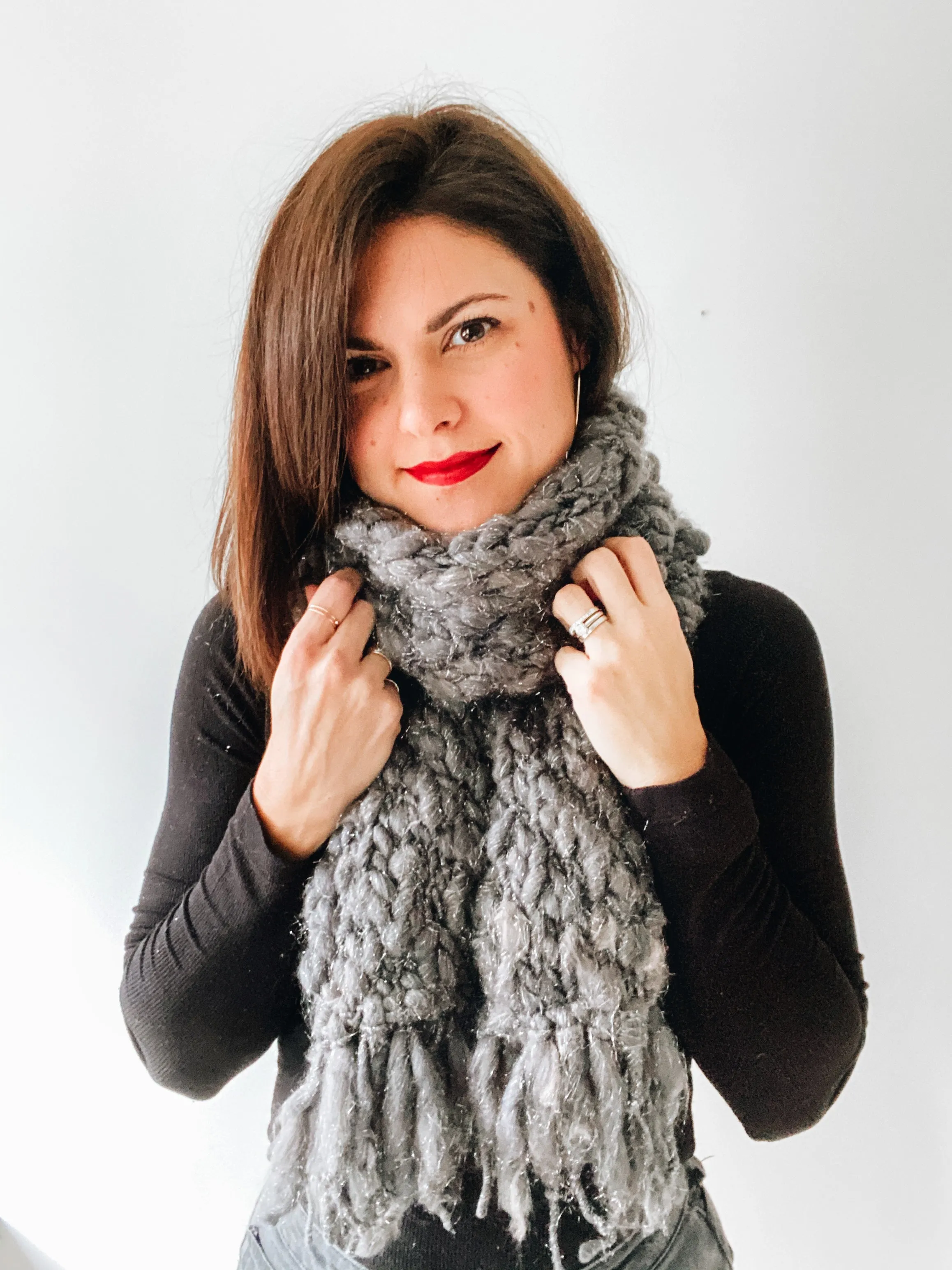 Shaw Scarf (Knit)