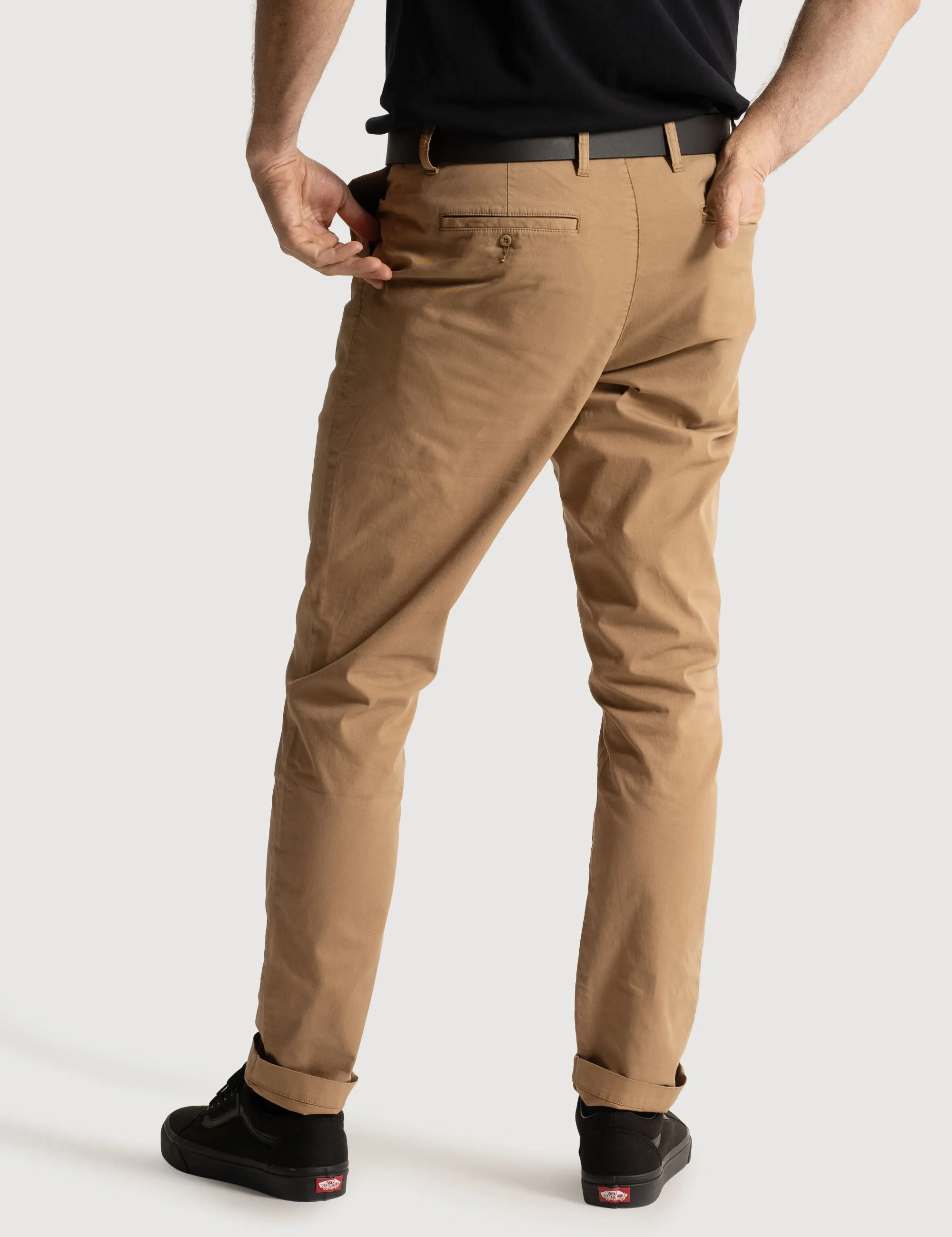 Slim Stretch Chino - Khaki