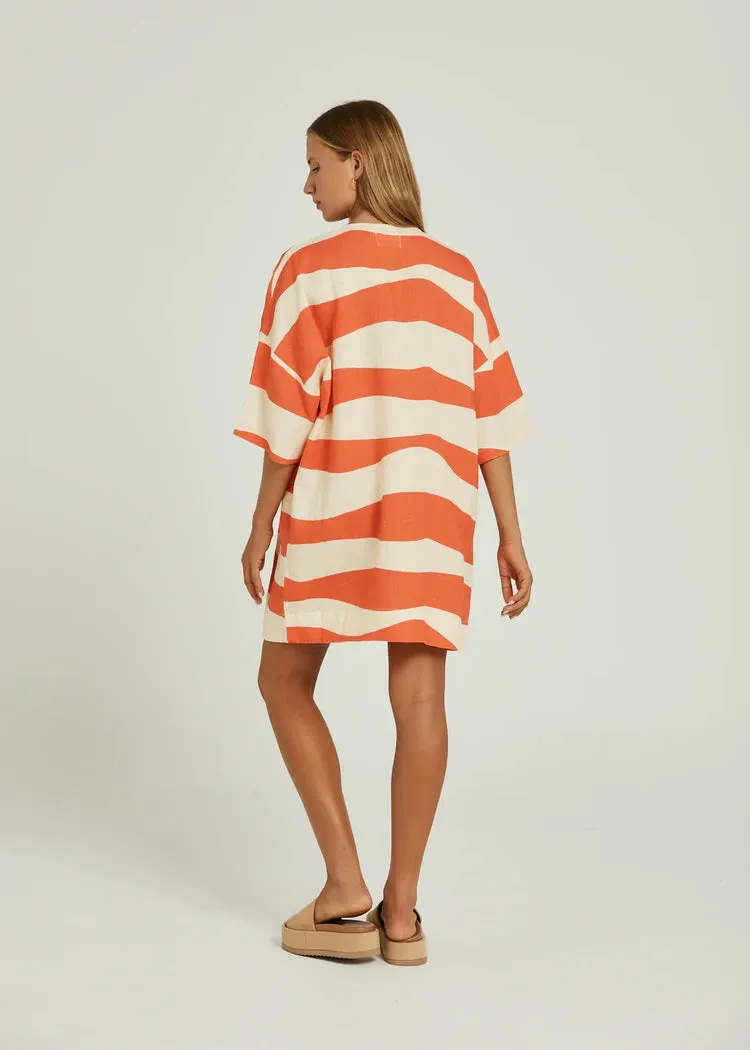 SUMMER TUNIC | Coral Wave