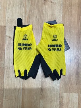 Team Jumbo Visma AGU Premium Race Gloves Yellow