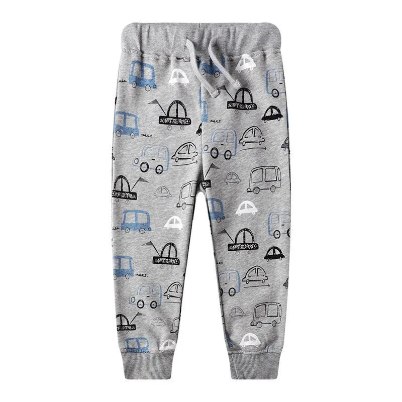 Toddler Boy's Cartoon Cars Pants